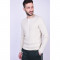 Pulover Jack&amp;Jones Jpranderson Knit Granddad Oatmeal