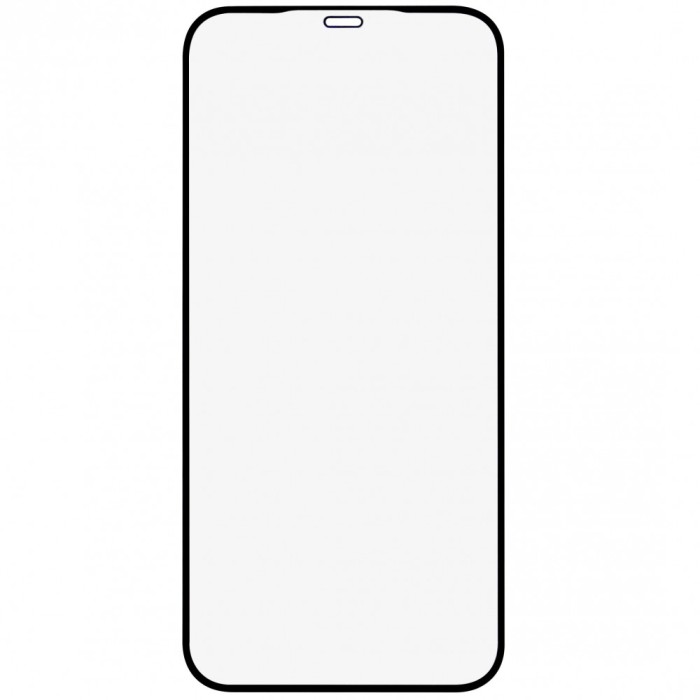 Folie sticla protectie ecran Lito 2.5D Full Glue margini negre pentru Apple iPhone 12 Pro Max