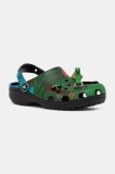 Crocs papuci Classic Minecraft Clog culoarea verde, 210829-90H