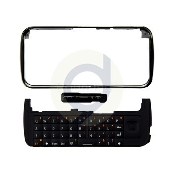Set tastatură Nokia C6 Cadru negru foto
