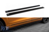Aditive Maxton Design pentru praguri Audi Q8 S-Line dupa 2018, lac negru Performance AutoTuning