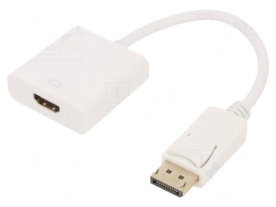 Adaptor DisplayPort la HDMI 0,1m foto