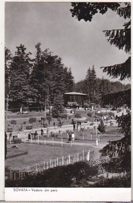 bnk cp Sovata - Vedere din parc - necirculata foto