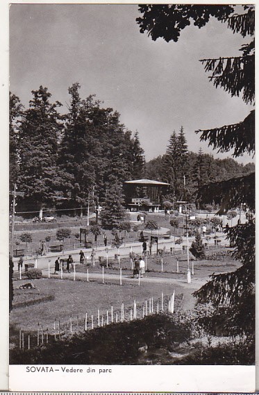 bnk cp Sovata - Vedere din parc - necirculata