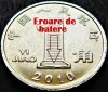 Moneda 1 YI JIAO - CHINA, anul 2010 * cod 1704 B = A.UNC EROARE BATERE MATERIAL, Asia