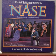 Schostakowitsch – The Nose – 2LP Box (1978/Eurodisc-Ariola/RFG) - VINIL/NM+