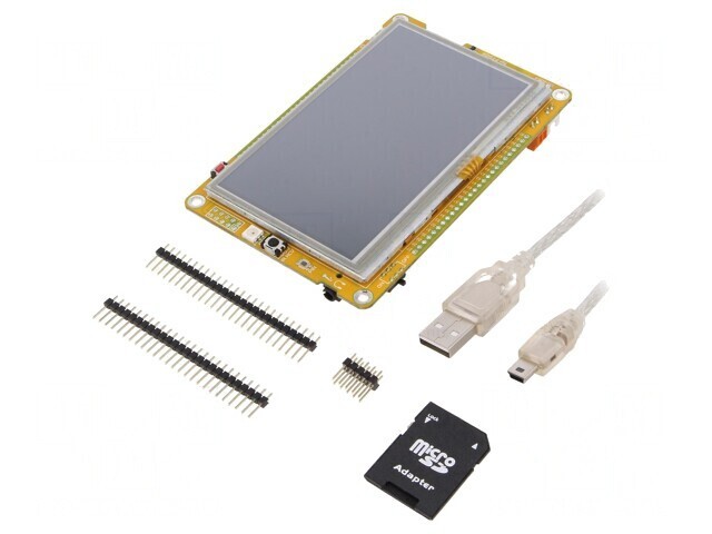 Afișaj TFT 4,3&quot; 480x272 USB IrDA Controler FT810 MIKROMEDIA PLUS FT90X