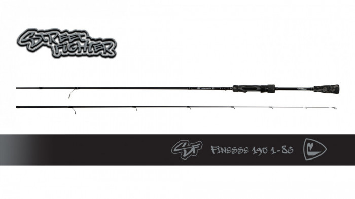 FOX RAGE Lansetă Street Fighter Rods Finesse 180cm/1-8g