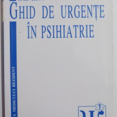 GHID DE URGENTE IN PSIHIATRIE DE LIDIA NICA UDANGIU...RADU MIHAILESCU , 2000