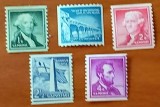 U.S.A-1954-''Seria-''LIBERTY''-in AMERICA''LOT 11VAL-Varietati de dantelura -MNH/stamp-Vezi-Scan