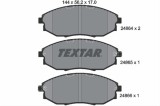 Set placute frana TEXTAR 2486401