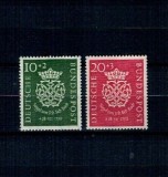 Bundes 1950 - Johann Sebastian Bach, serie nestampilata