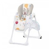 Scaun de masa kinderkraft yummy pliabil, multicolor