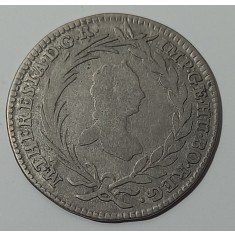 Maria Theresia, 10 Kreuzer 1754, Ag.