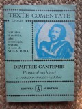 DIMITRIE CANTEMIR - HRONICUL VECHIMEI A ROMANO-MOLDO-VLAHILOR. TEXTE COMENTATE