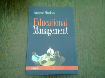 EDUCATIONAL MANAGEMENT - ANDREW HOCKLEY foto