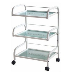 Ucenic pentru cosmetica cu 3 polite Silver