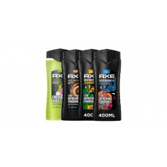 Axe f&eacute;rfi Tusf&uuml;rdő csomag 4x400ml