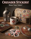 Cumpara ieftin Stickere Cruciatii x19 Crusader Kings