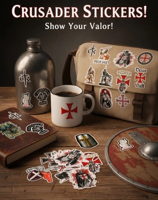Stickere Cruciatii x19 Crusader Kings foto