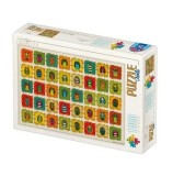 Cumpara ieftin Puzzle adulti D-Toys Pattern - Owls / Bufnite, 1000 piese