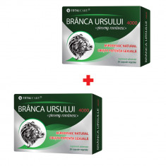 Pachet Branca Ursului 4000, 30 + 30 capsule, Cosmopharm