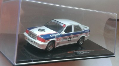 Macheta Mercedes 190E 2.3-16V #46 ETCC 1986 - IXO 1/43 foto