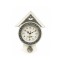 Ceas de perete cu pendul casuta, 53 cm, 6612D