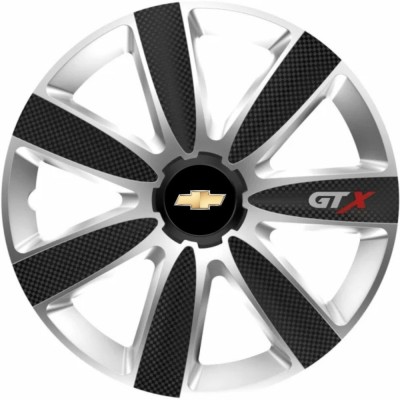 Set 4 Capace Roti GTX Carbon Gri-Negru R17, Pentru Chevrolet foto
