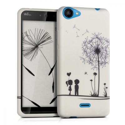 Husa pentru Wiko Rainbow Jam, Silicon, Alb, 35124.02 foto