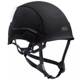 Cască Alpinism PETZL Strato Black (53-63cm), Protectie Utilitara, EN 397/50365, Viziera Compatibila