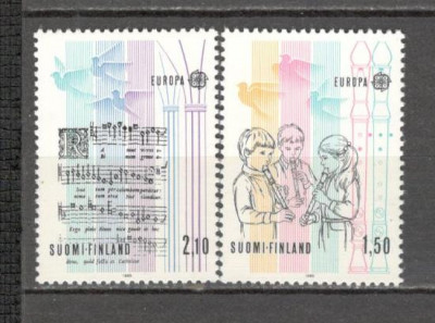 Finlanda.1985 EUROPA-Anul muzicii SE.608 foto