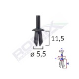 Clips Fixare Pentru Renault/Vw Audi Fiat Seat - Negru Set 25 Buc 140328 20309-RMX