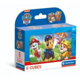 Puzzle Clementoni, Paw Patrol, 6 cuburi