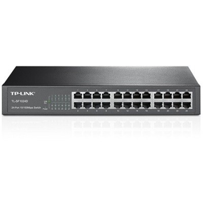 SWITCH 24 PORTURI TP-LINK TL-SF1024D 10/100MB - KOM-SF1024D foto