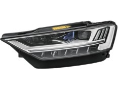 Far Audi A8, 07.20, partea Stanga, Hella, cu functie mascare faruri faza lunga; Tip=Matrix; Laser+LED; electric; fara unitate control LED; fara foto