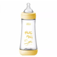 Biberon biofunctional anti-colici Chicco Perfect5 300ml, PP, tetina silicon, flux rapid, unisex, 4luni+