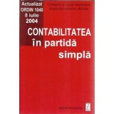 Contabilitatea in partida simpla
