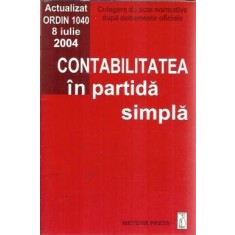 Contabilitatea in partida simpla