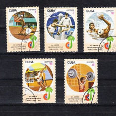 M2 TS2 5 - Timbre foarte vechi - Cuba - Jocurile centroamericane 1982
