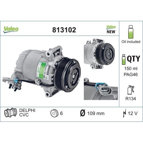Valeo Compresor, climatizare Valeo Core-Flex