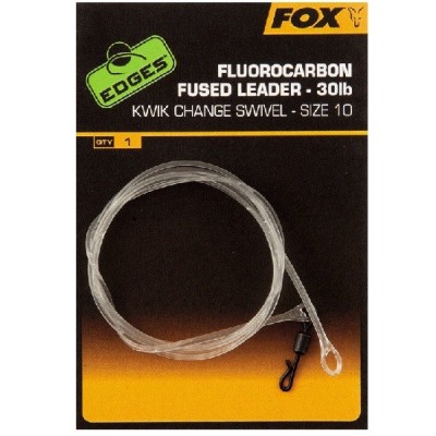 MONTURA FOX FLUOROCARBON FUSED LEADERS Nr.10 75CM foto