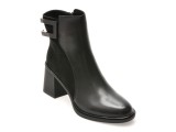 Ghete EPICA negre, M202B, din piele naturala