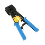 Cleste profesional elSales ELS-CAT6 pentru sertizat conectori Internet RJ 45 UTP , FTP , 8P8 C si telefon RJ