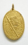 y558 GERMANIA PRUSIA MEDALIA VETERANI IN PRIMUL RAZBOI MONDIAL 1914 1918 BRONZ STARE EXCELENTA