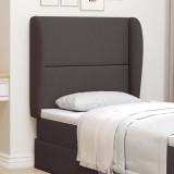 vidaXL Ureche pentru Tăblie Maro 80 x 23 x 6 cm țesătură 346559
