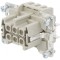 Conector HDC EPIC H-BE 6 6 PE Inserturi Contact Mamă