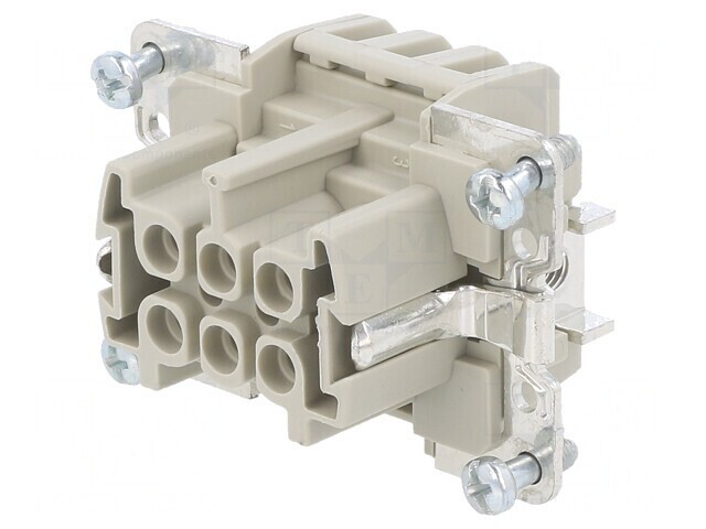 Conector HDC EPIC H-BE 6 6 PE Inserturi Contact Mamă