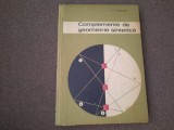 NICOLAE MIHAILEANU COMPLEMENTE DE GEOMETRIE SINTETICA