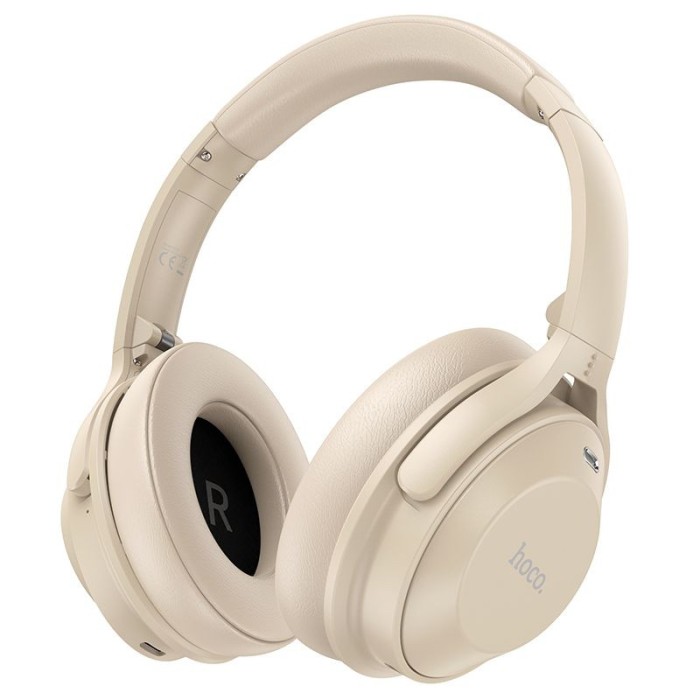 Casti Wireless Bluetooth Hoco ANC W37, Gold Champagne